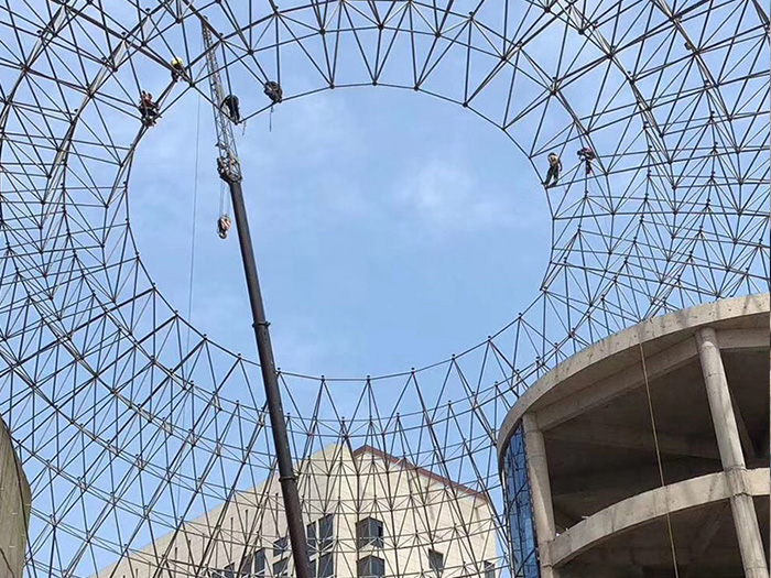 商丘网架螺栓球加工流程